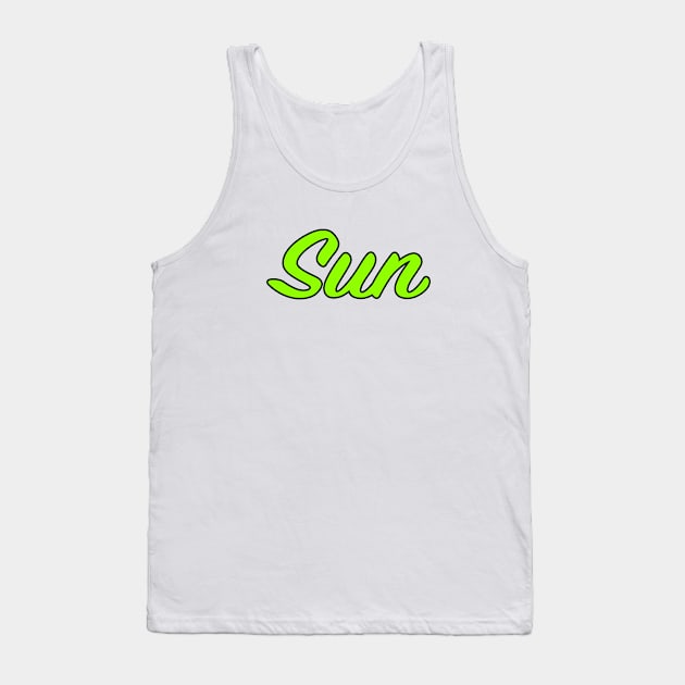 Sun Tank Top by lenn